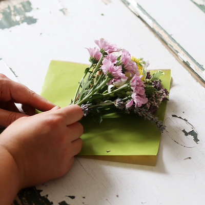 Create a Stunning Mini FlowerBe Botanical Posy Bouquet