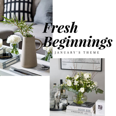 January’s Theme: Fresh Beginnings