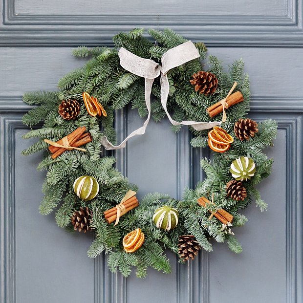 Deluxe DIY Christmas Wreath Kit - Build Your Own Christmas Wreath