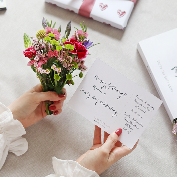 Original Botanical Letterbox Posy