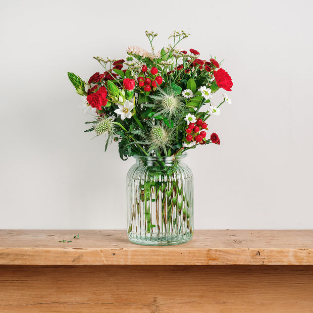 Tall Christmas Posy & Card