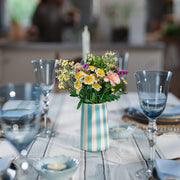 Spring Posy with Striped Vase