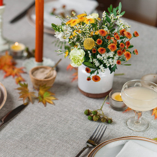 Christmas Posy with Ceramic Vase