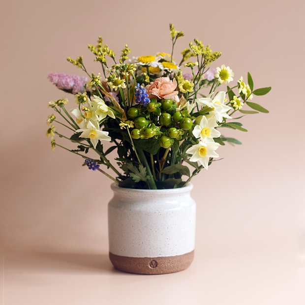 Mother's Day Posy with Ceramic Vase