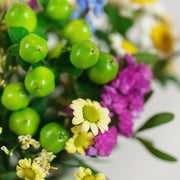 Spring Posy with Striped Vase