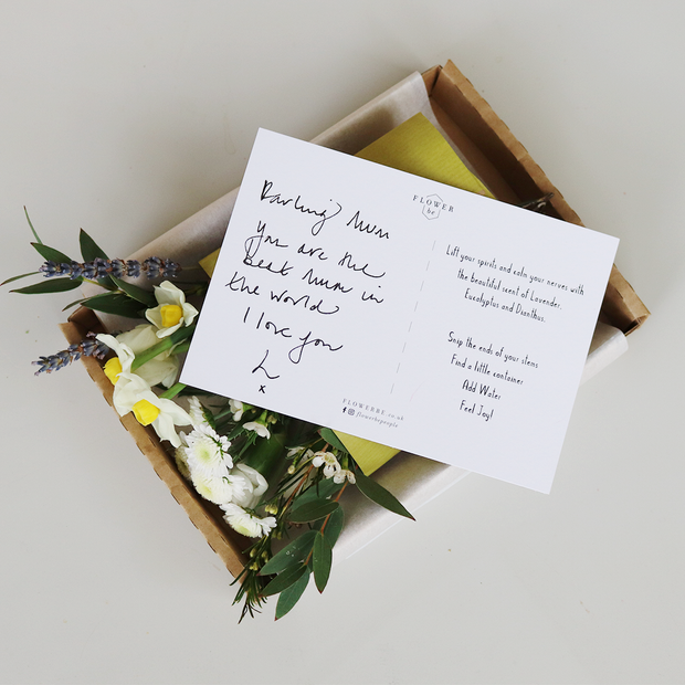 Letterbox Botanical Posy and Face Mask